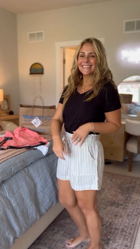Shopping is SO easy with same day delivery from Walmart ✨ luggage got lost? Packed for cold weather now it’s blazing warm? Order a new outfit or 2 with same day delivery!!

I’m wearing a Small in the shorts and tees. 

#walmartpartner @walmart

#LTKTravel #LTKStyleTip #LTKFindsUnder50