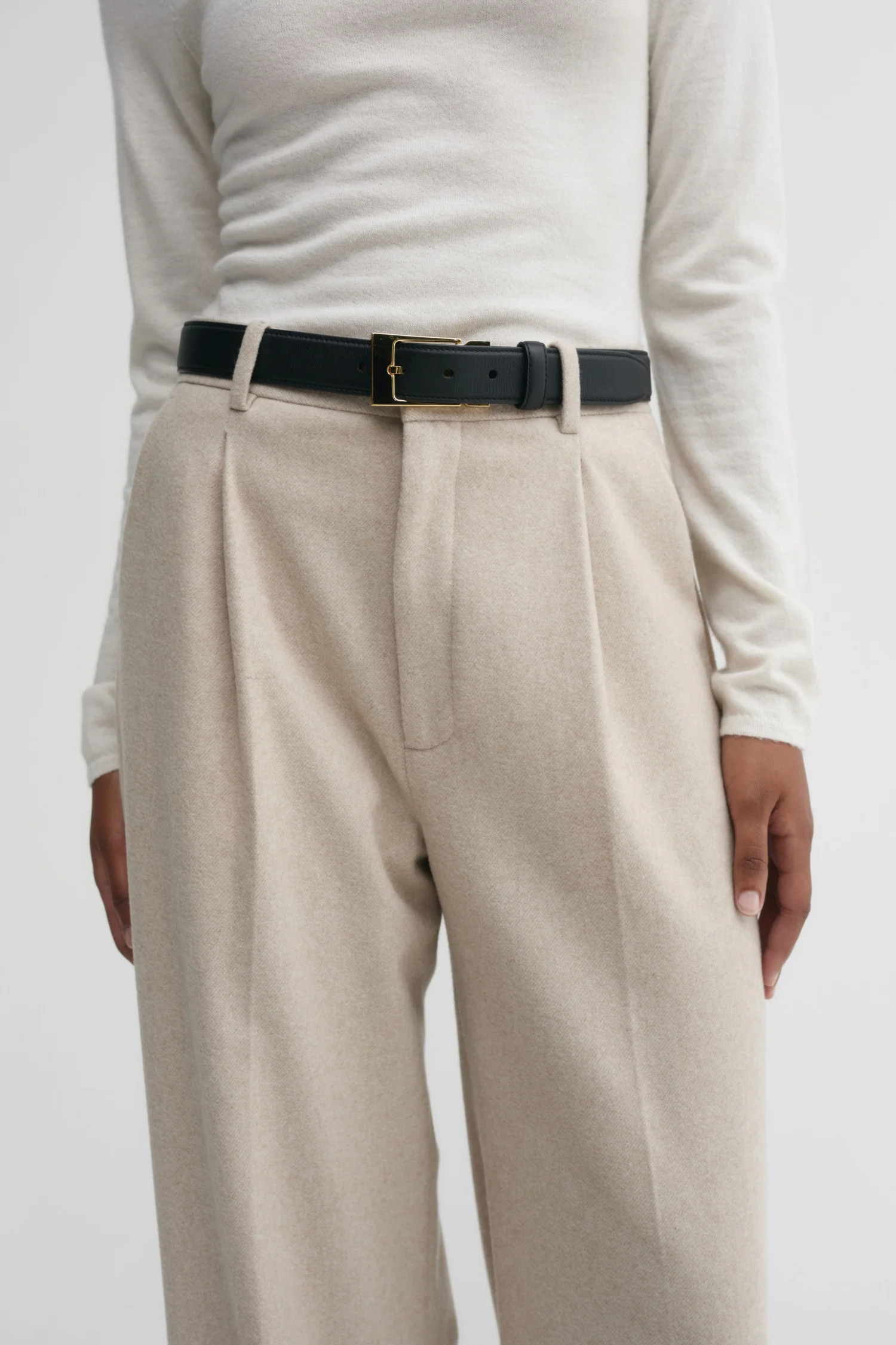 Penny Soft Trousers, taupe | Almada Label