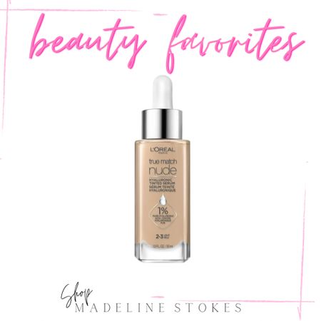 My current makeup favorite. This tinted serum gives the coverage of a foundation without the weight. It dries to a velvet finish allowing dry skin girls the ability to throw on and go OR gives the oily girls a nice canvas to set with powder. 

I have shades 2-3 and 4-5 to mix as my self tanner fades. 

#LTKunder50 #LTKbeauty #LTKsalealert