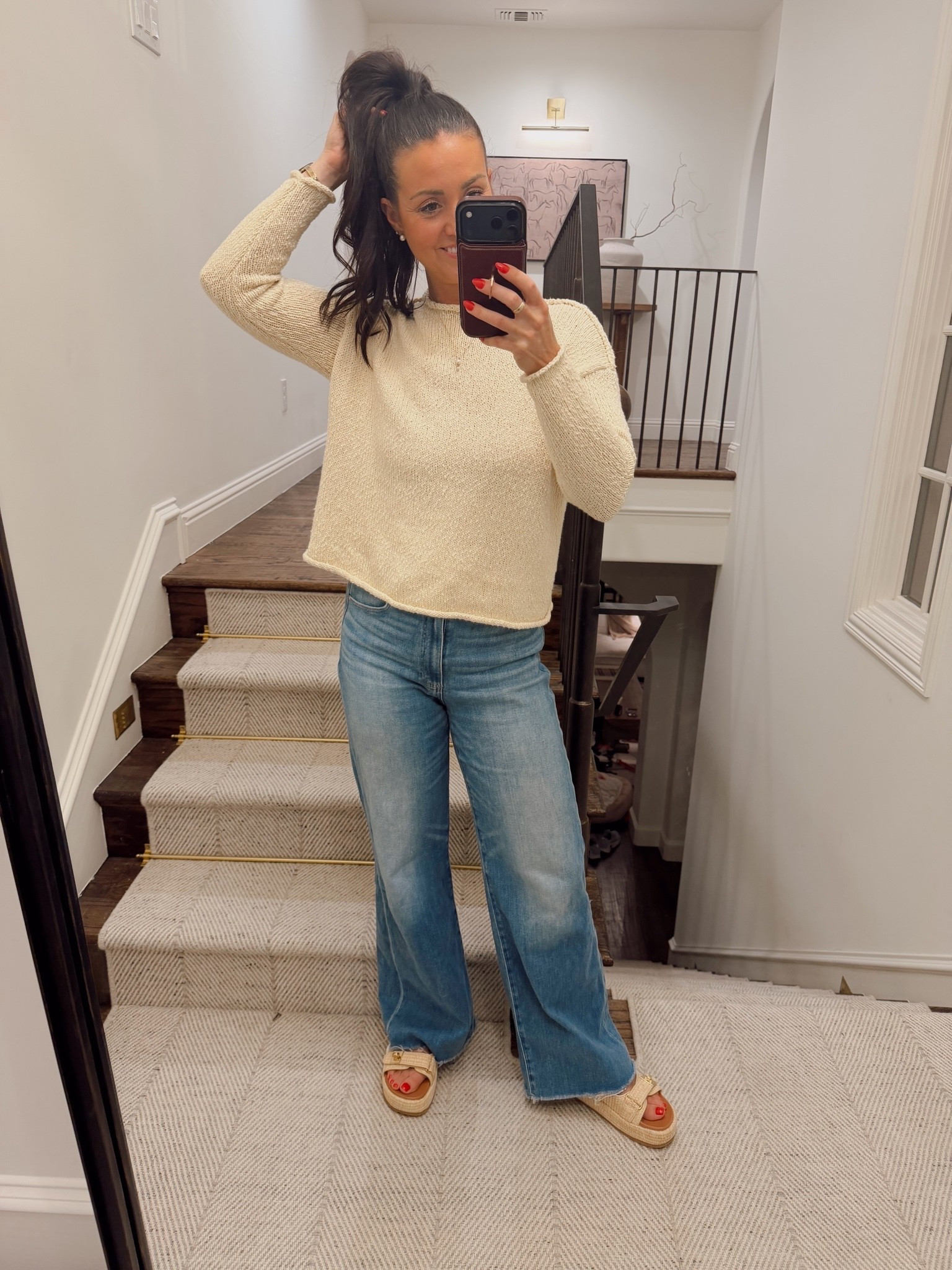 Perfect light summer sweater!

#LTKOver40 #LTKSeasonal #LTKootd