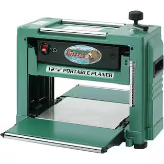 Grizzly Industrial 15-Amp 12-1/2 in. 2 HP Corded Planer G0505 - The Home Depot | The Home Depot