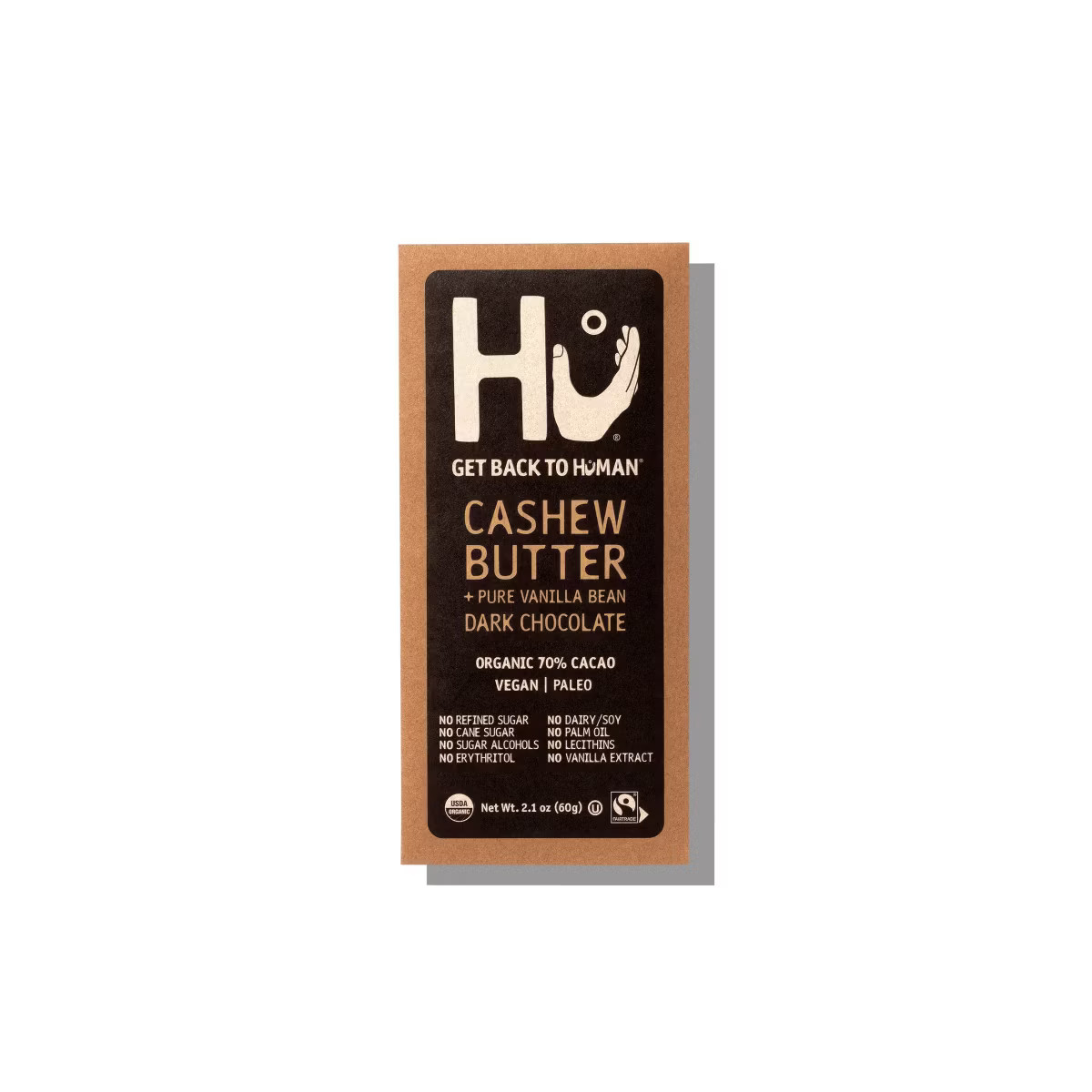 Hu Cashew Butter + Pure Vanilla Bean Dark Chocolate Candy - 2.1oz | Target