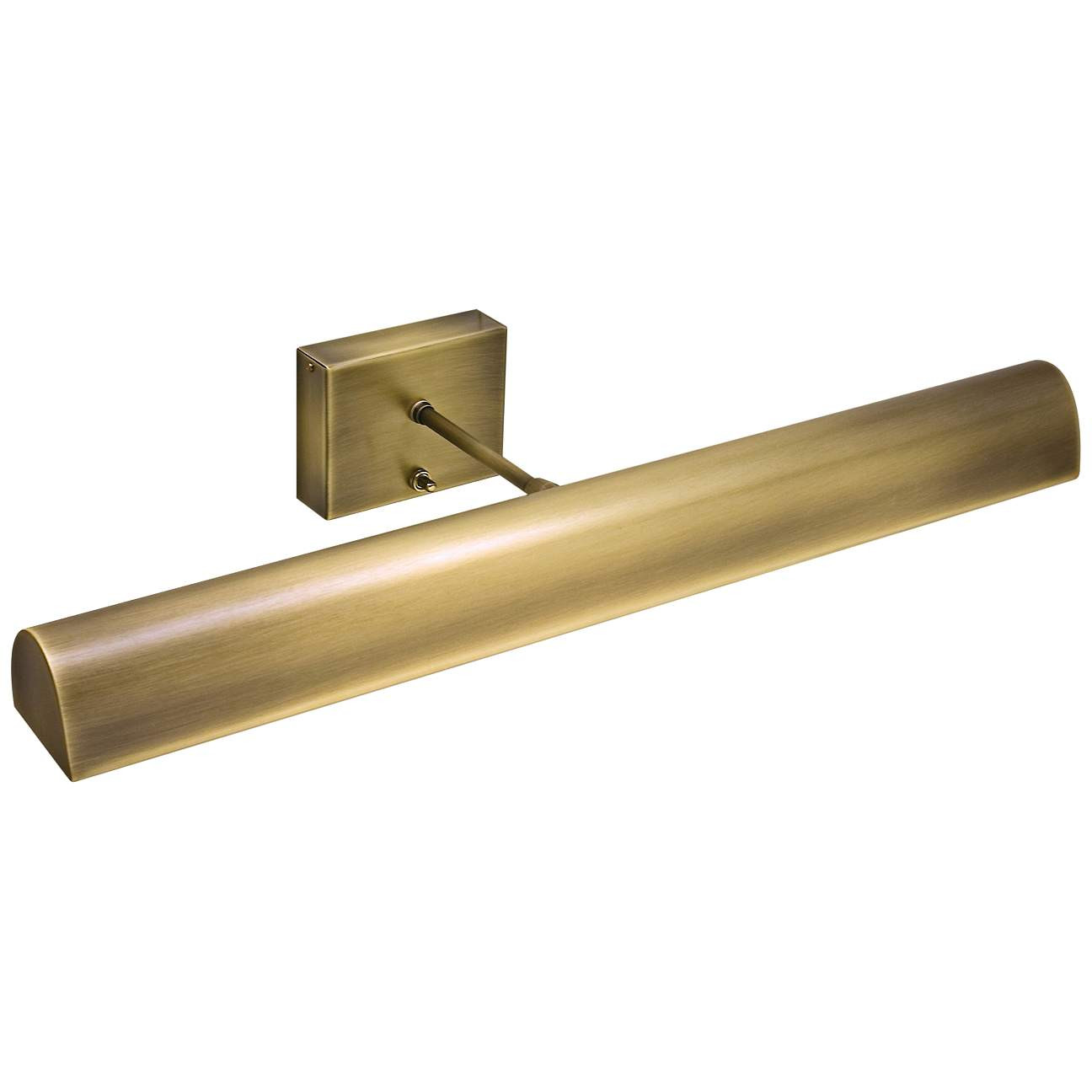 Classic Traditional 24" Wide Brass Battery LED Picture Light | Lamps Plus