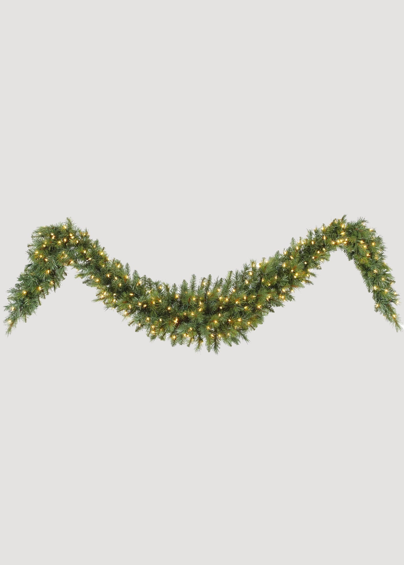 Faux Fir Garland with Lights | Pre-Lit Holiday Garlands | Afloral | Afloral