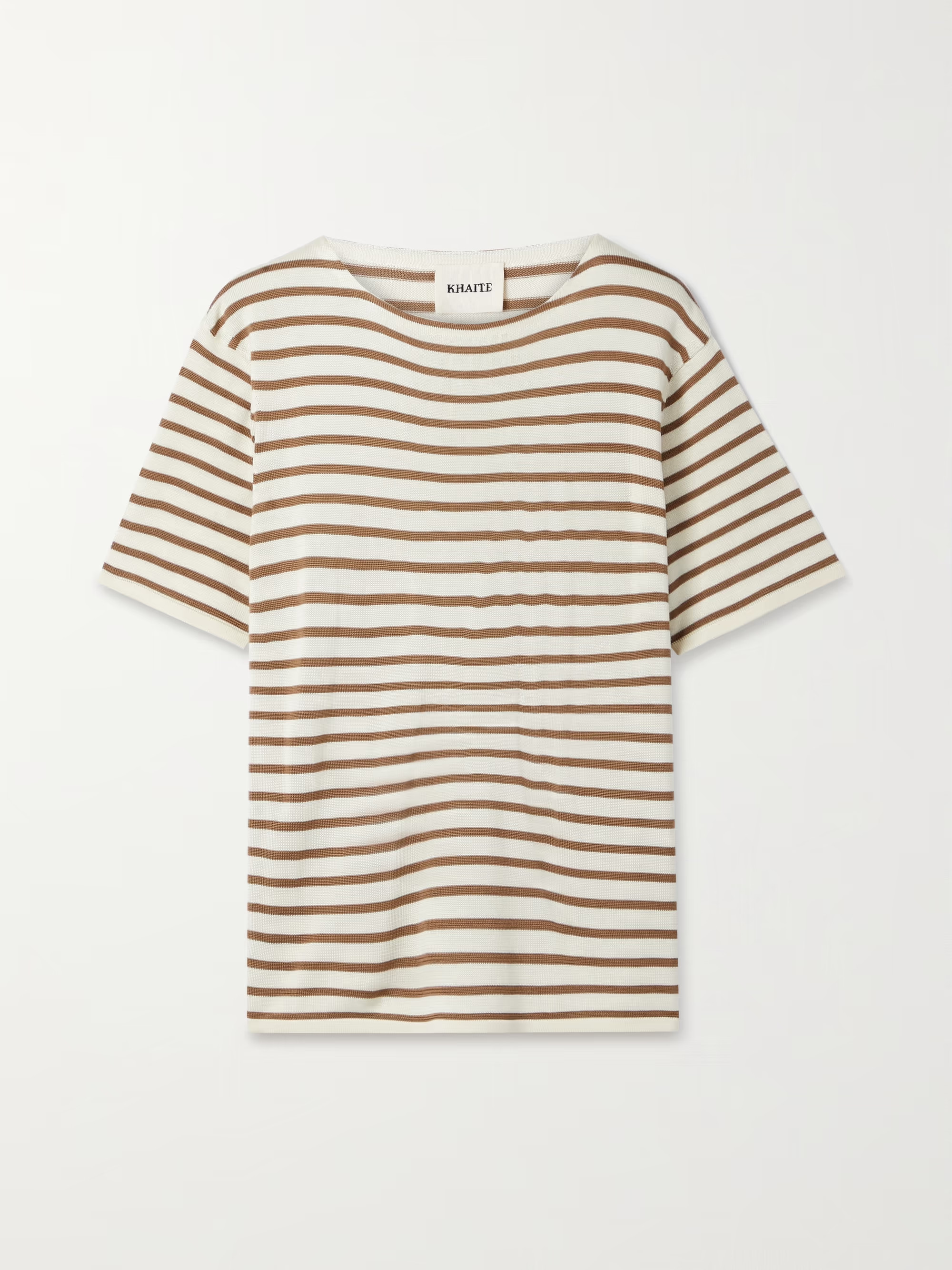 Brandy striped silk sweater | NET-A-PORTER (UK & EU)