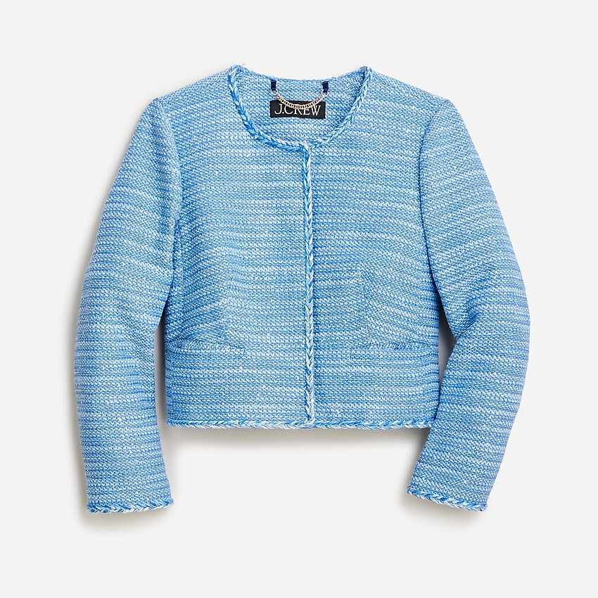 Louisa lady jacket in sequin tweed | J. Crew US