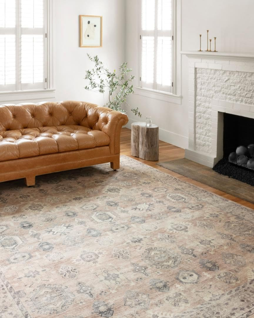 Loloi Hathaway Java/Multi 9'-0" x 12'-0" Area Rug | Amazon (US)
