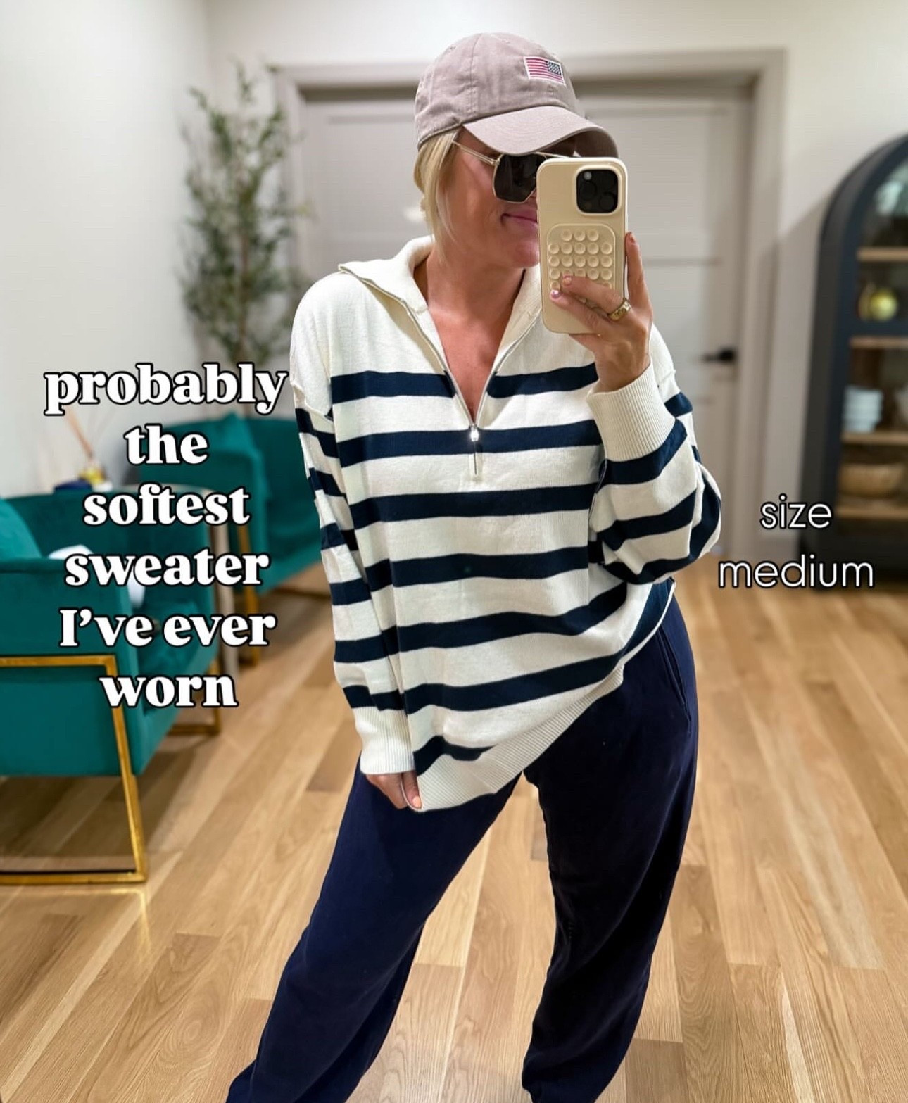 The softest sweater ever! So cute for the Fourth of July ❤️🤍💙

Festive style, outfit inspo, red white blue, mom style

#LTKOver40 #LTKSeasonal #LTKMidsize