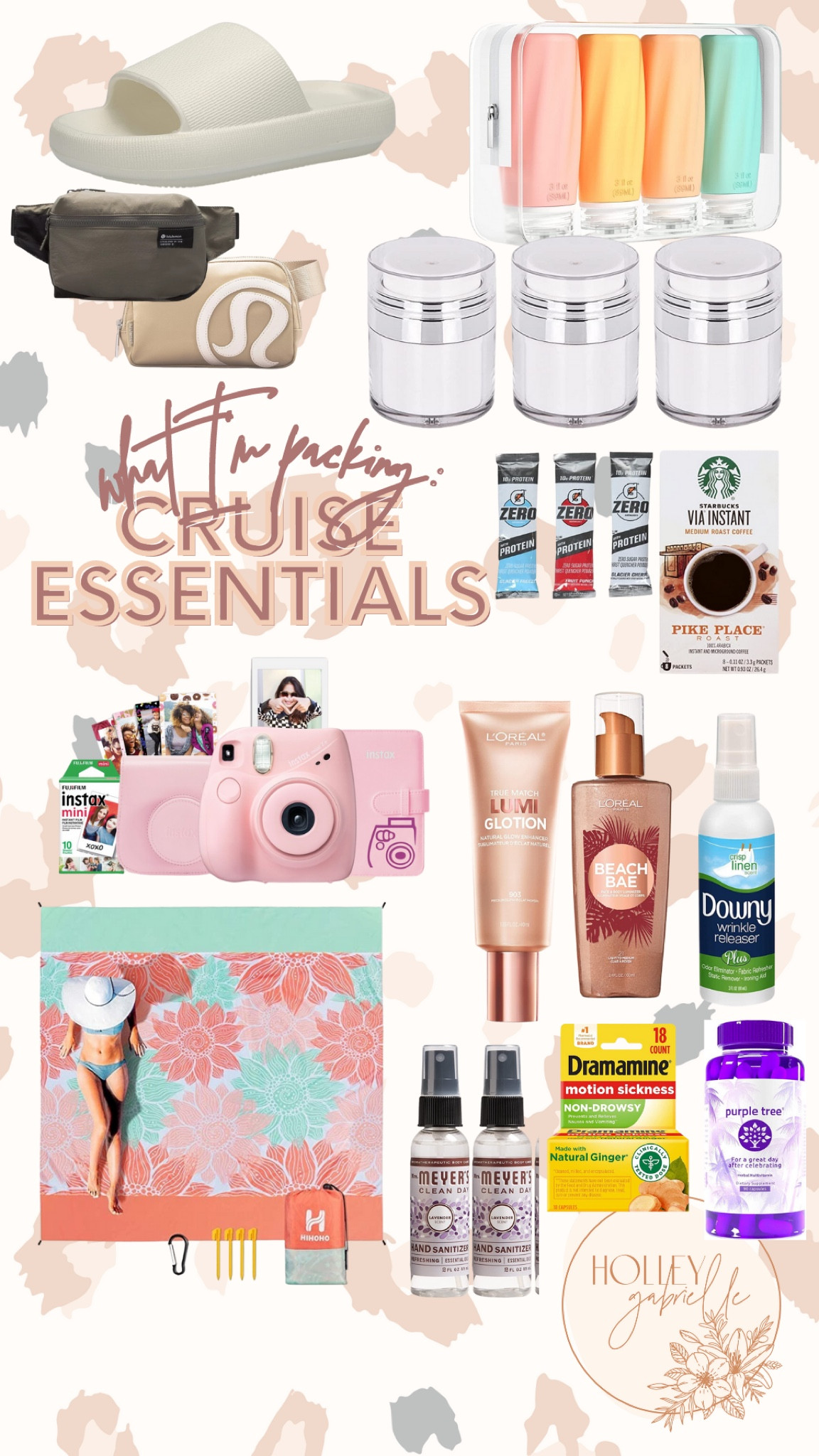 ALLL THE CRUISE ESSENTIALS⚡️✨🤍 and honestly some / most of my travel must haves! 

#cruise #cruising #cruiseessentials #vacation #vacationpacking #vacationessentials #royalcarribbean #caribbean #vacationmusthaves 

#LTKtravel #LTKunder50 #LTKFind