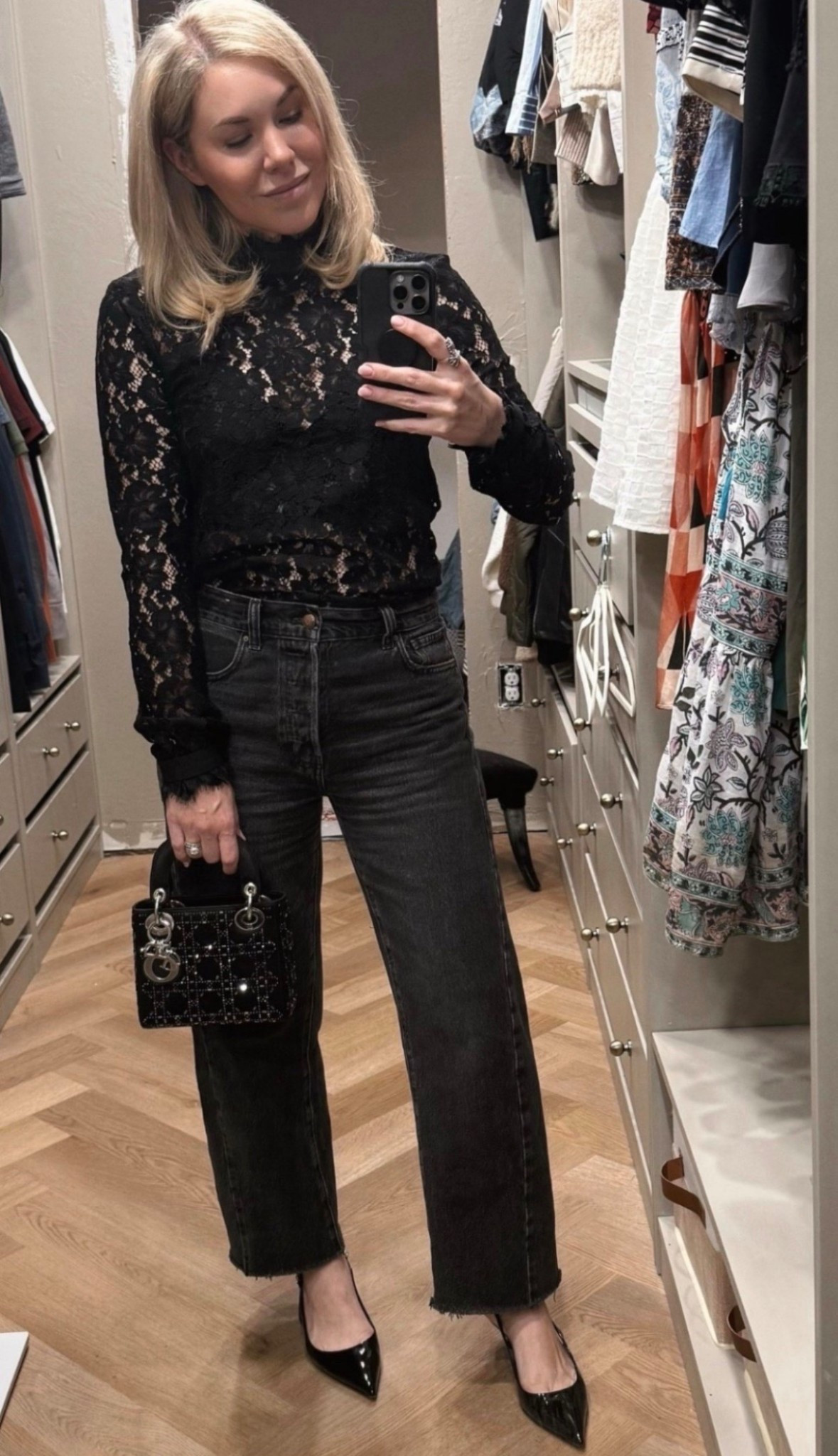 The ONLY barrel jeans I like
Date night 
Lace top


#LTKStyleTip 

#LTKdayinmylife #LTKootd