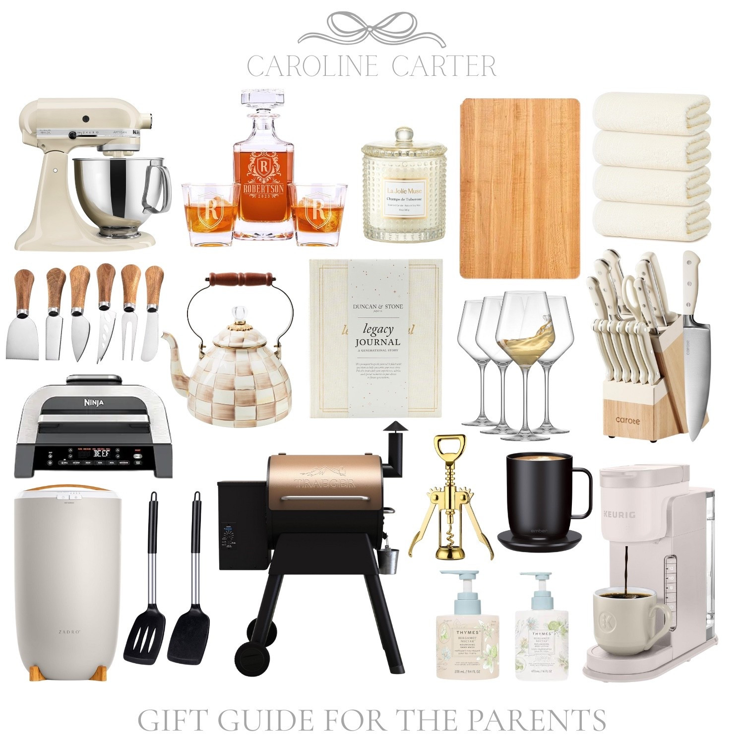 Amazon gifts parents will actually use 🤍✨ Perfect for moms, dads, and in-laws!

holiday gifts for parents, gifts for mom and dad, in-law gift ideas, parent gift ideas, kitchen gifts, home gifts, cozy home finds, entertaining essentials, hostess gifts, gift ideas for couples, Christmas gifts for parents, luxury gift ideas, practical gift ideas, Amazon gift guide, LTK holiday

#LTKHoliday #LTKGiftGuide #LTKHome