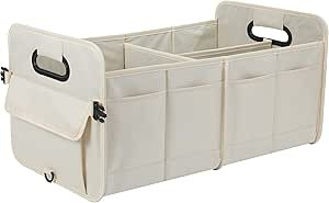 Car Trunk Organizer Car Storage Organizer Collapsible Multi Compartment Car Organizer Adjustable ... | Amazon (US)