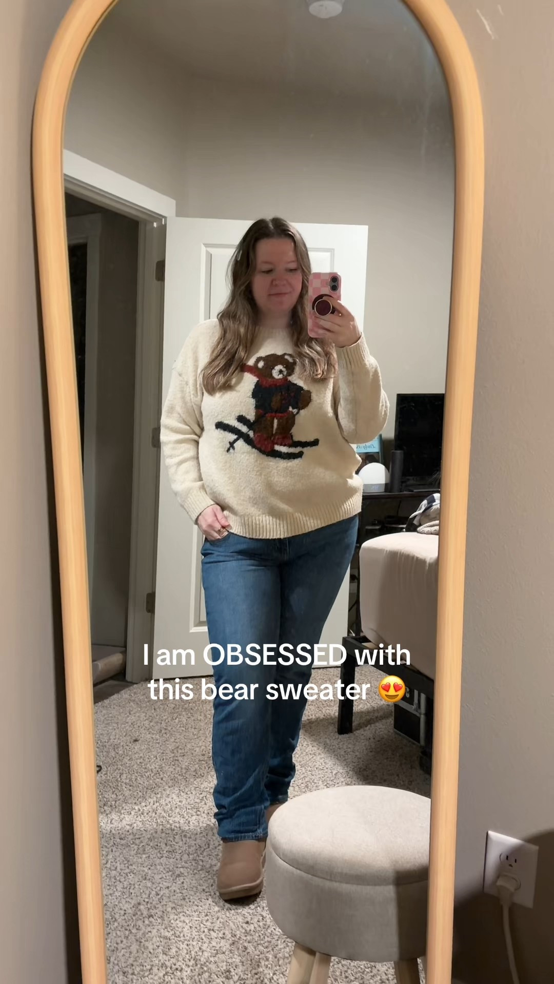 This bear sweater is seriously the cutest! 😍 The perfect fall or winter sweater! 

#LTKHoliday #LTKSeasonal #LTKFindsUnder50