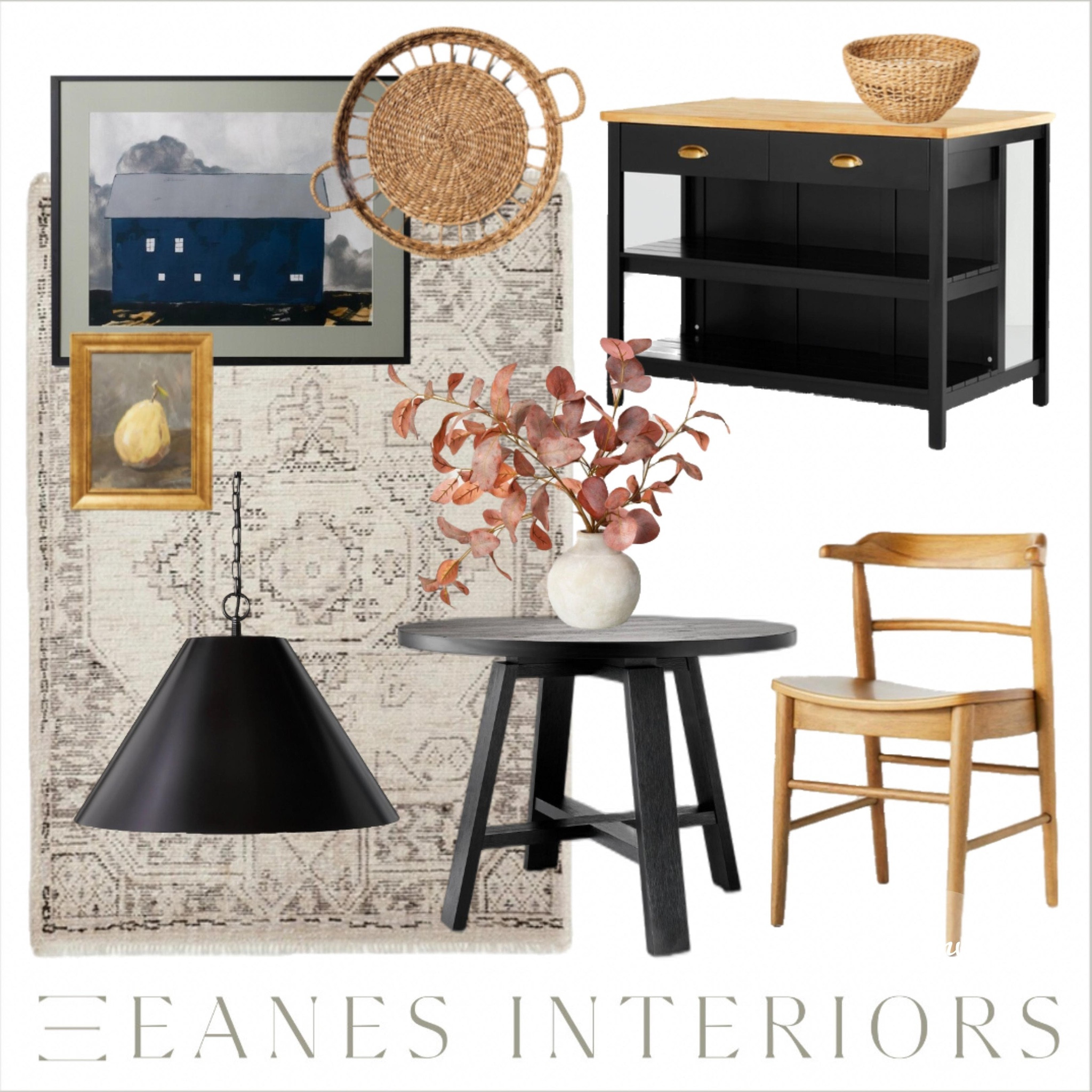 Breakfast area on a budget! 

#diningtable #breakfastarea #diningchairs #rug #persianrug #persianinspiredrug #fallflorals #fauxflorals #walldecor #blackpendant #kitchenisland 

#LTKfamily #LTKstyletip #LTKhome