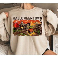 Halloweentown Sweatshirt, University Shirt, Fall Crewneck, Funny Halloween Sweatshirt | Etsy (US)
