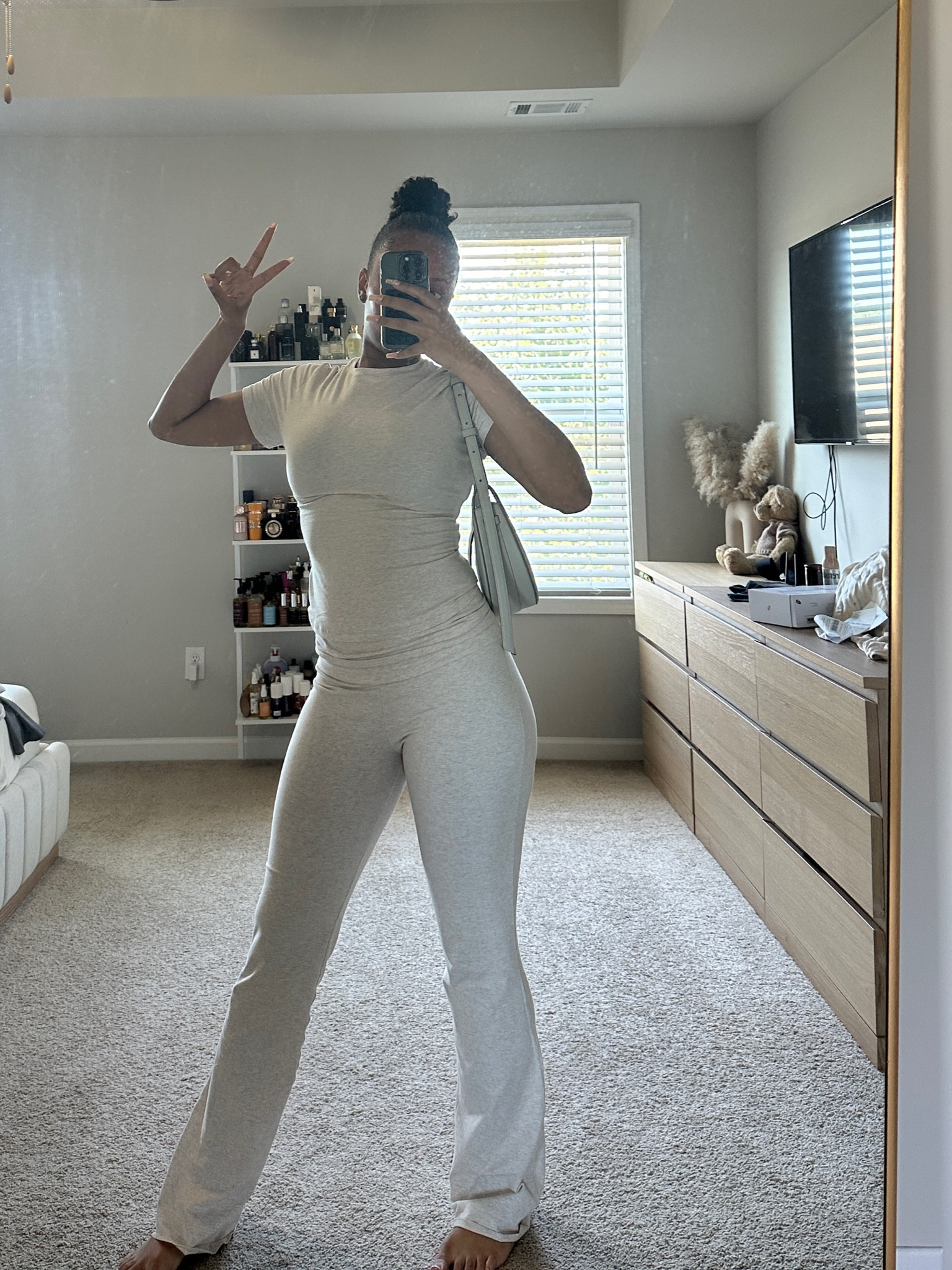 Absolutely love this pumiey set from Amazon!!😍 I love me a matching set. & it’s affordable. It’s so cute and comfortable I need it in every color.

I’m wearing a size small. 

#LTKFindsUnder50 #LTKSummerSales