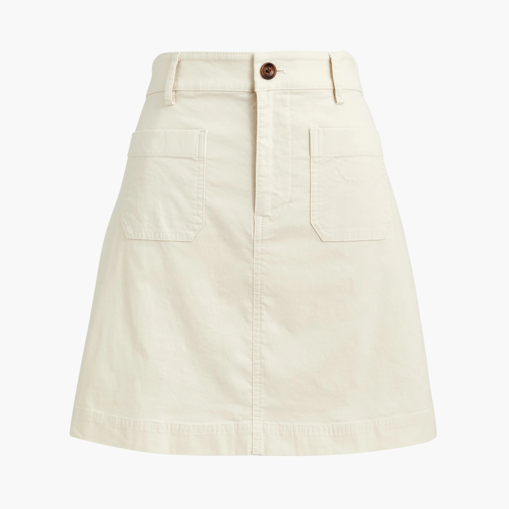 Lizzie patch-pocket mini skirt | J.Crew Factory