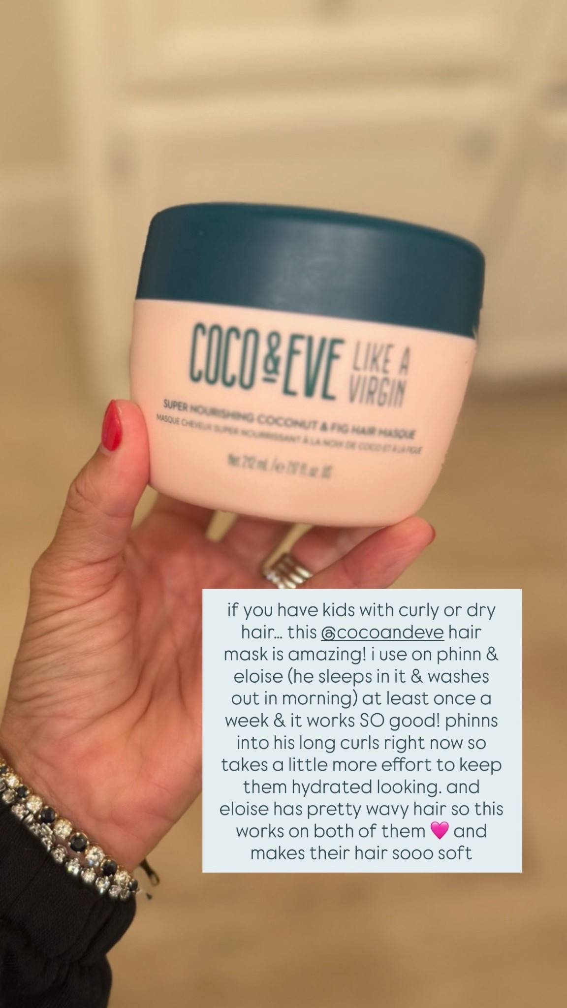 Such a good hair mask for anyone who has curly hair or dry hair! We love this and use it all the time!! 

#LTKBeauty #LTKKids #LTKFindsUnder50