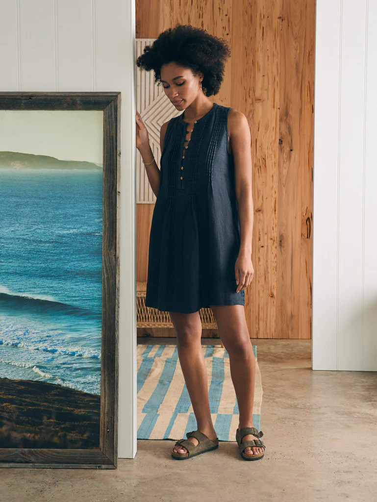 Isha Basketweave Dress | Faherty