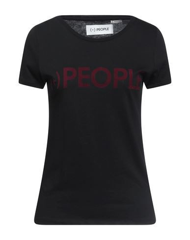 (+) People Woman T-shirt Black Size XS Organic cotton | YOOX (US)