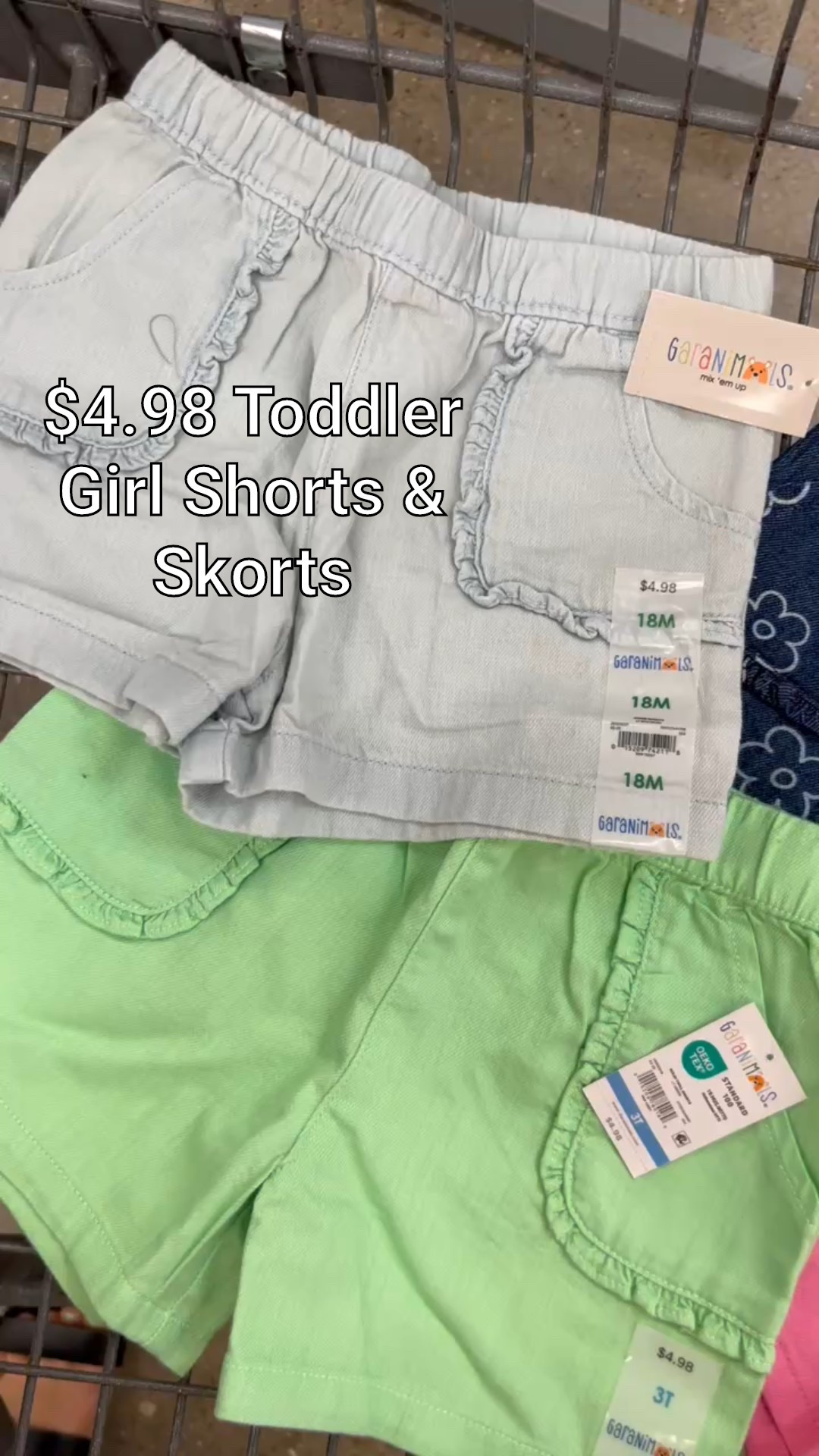 $3.98 - $4.98 Cutest Toddler Girl Shorts & Skorts 😍😍