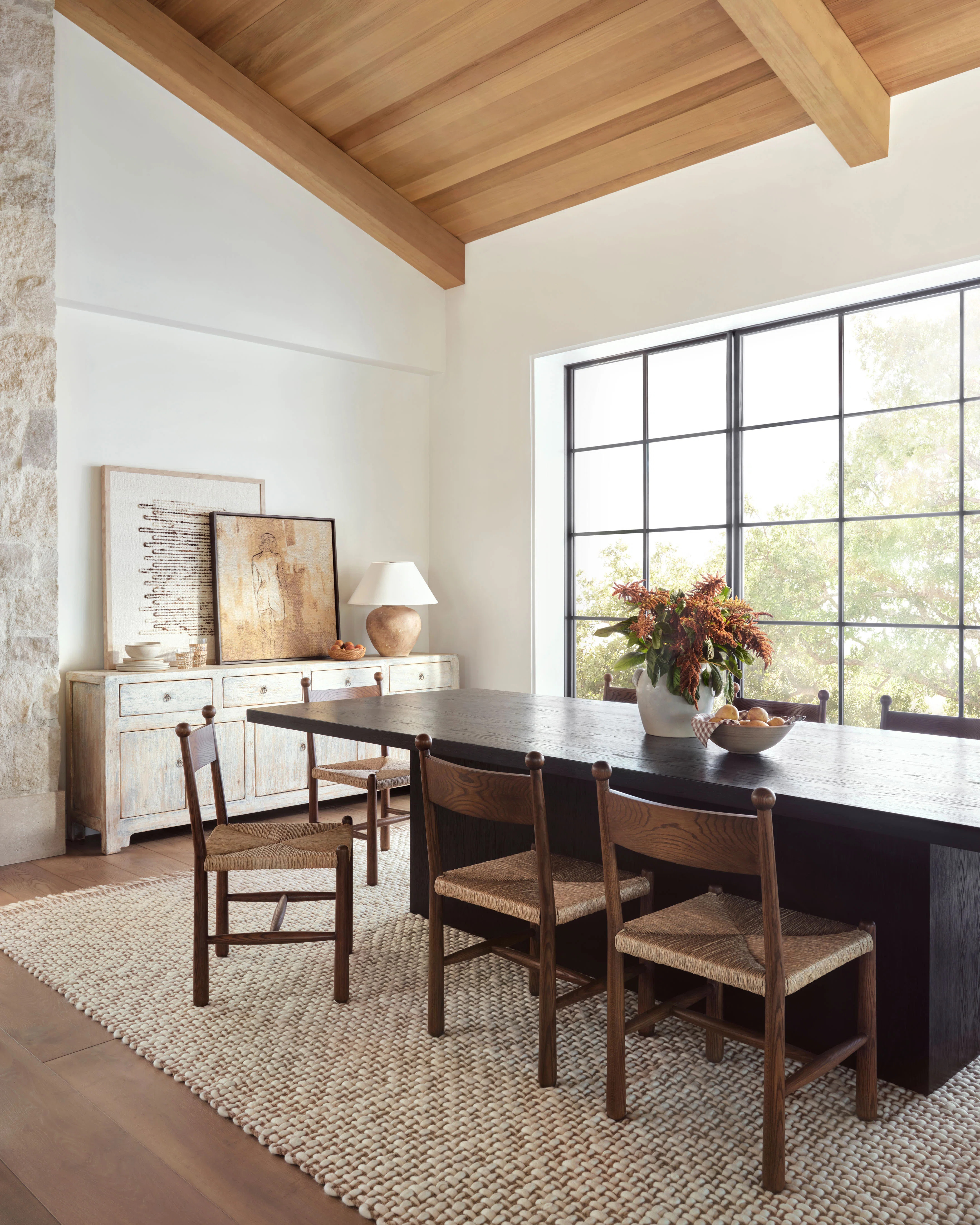 Amber Lewis x Loloi Getty Taupe / Ivory 3'-2" x 3'-6" Wall Art | Wayfair North America