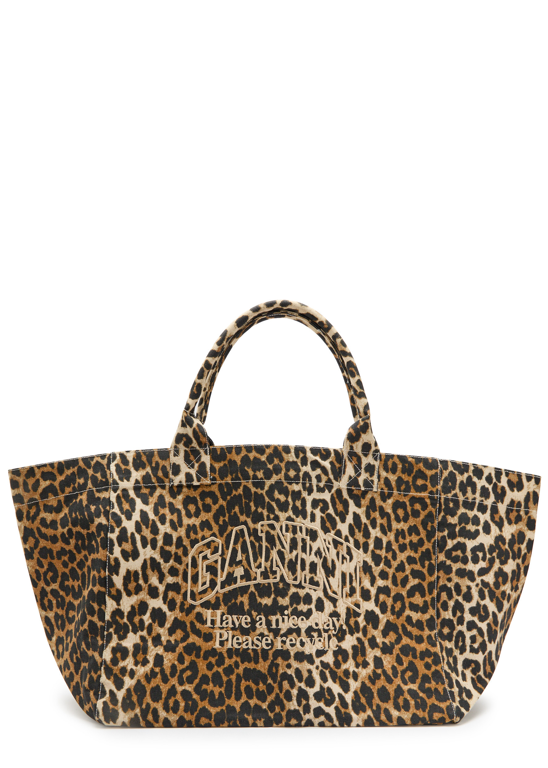 Printed XXL shopper canvas tote bag | Harvey Nichols