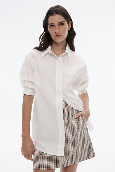 Modern Cotton Shirt | Witchery