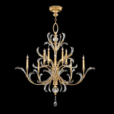Beveled Arcs 56" Round Chandelier | Perigold
