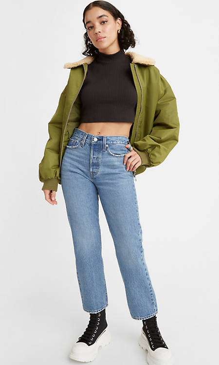 Wedgie Straight Fit Women's Jeans | LEVI'S (US)