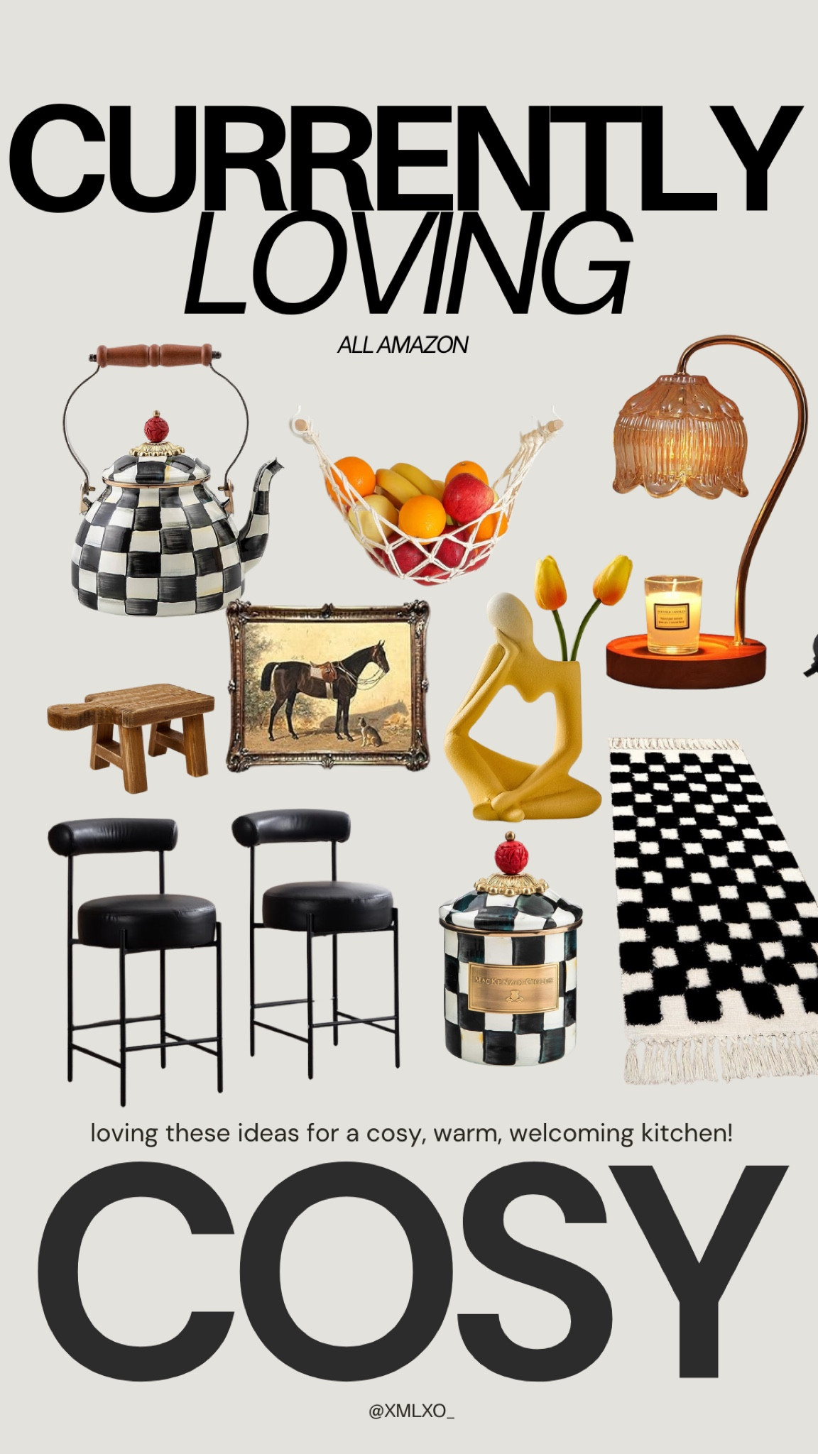 Cute and ultra vibey ways to add a little warmth and character to your kitchen! Mine is soooo white so have been really loving the colors and patterns! More options linked in my storefront as always! 
#allamazon #ltkamazon #artprints #interiordecor #homedecor #vintagefinds #cozydecor #interiorinspo

#LTKfindsunder100 #LTKhome #LTKfindsunder50
