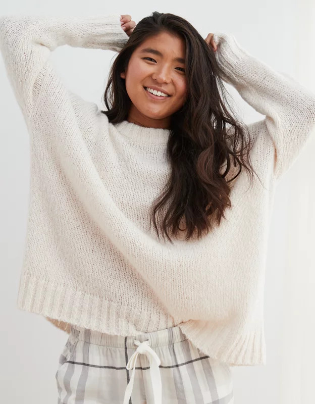Aerie Big Sky Oversized Sweater | American Eagle Outfitters (US & CA)