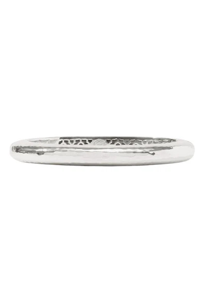 Julie Vos Catalina Silver Hinge Bangle Bracelet | The Willow Tree