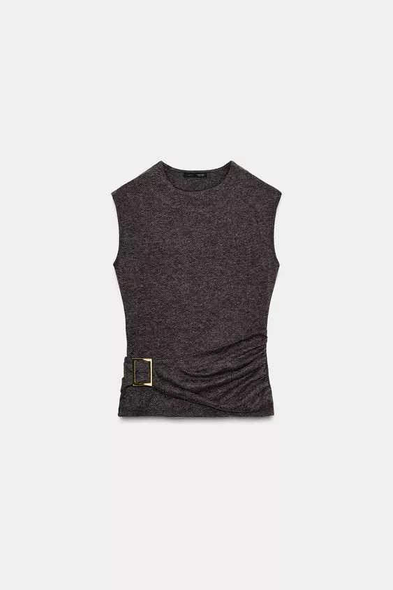 SOFT BUCKLE TOP | Zara US