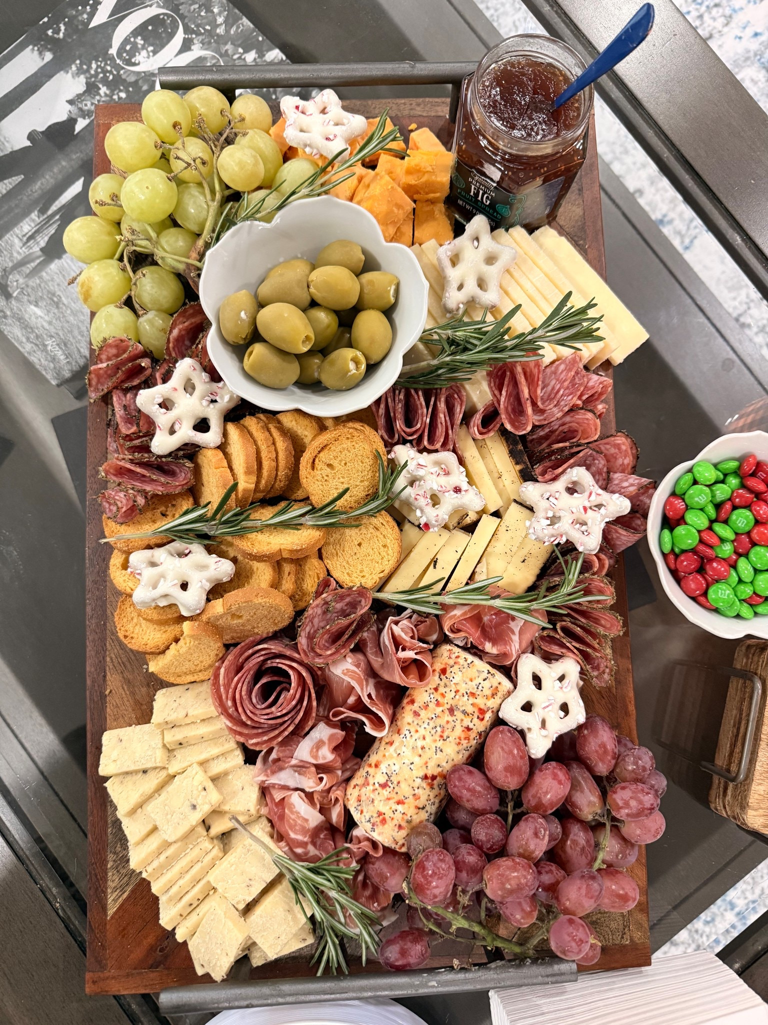 I made one of my most favorite charcuterie boards I’ve ever made. I loved adding some cute peppermint pretzels stars. What are your go-to snacks to throw on a charcuterie board? 

#LTKfoodie #LTKHoliday #LTKdayinmylife
