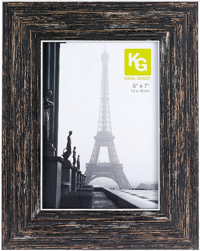 kieragrace Farmhouse luxury-frames, 5 by 7-Inch, Blackended Wood | Amazon (US)