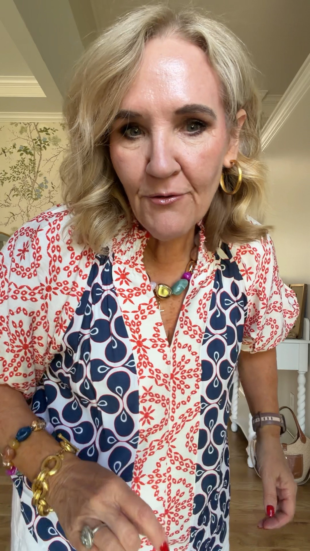 Couple Avara tops that I’m surprised are still in stock. Wearing a medium in this. Small in the Tammy. And medium in the stripe. 
15% off 1x code NANETTE15
Linen pants are lined! Size medium

#LTKOver40 #LTKSeasonal