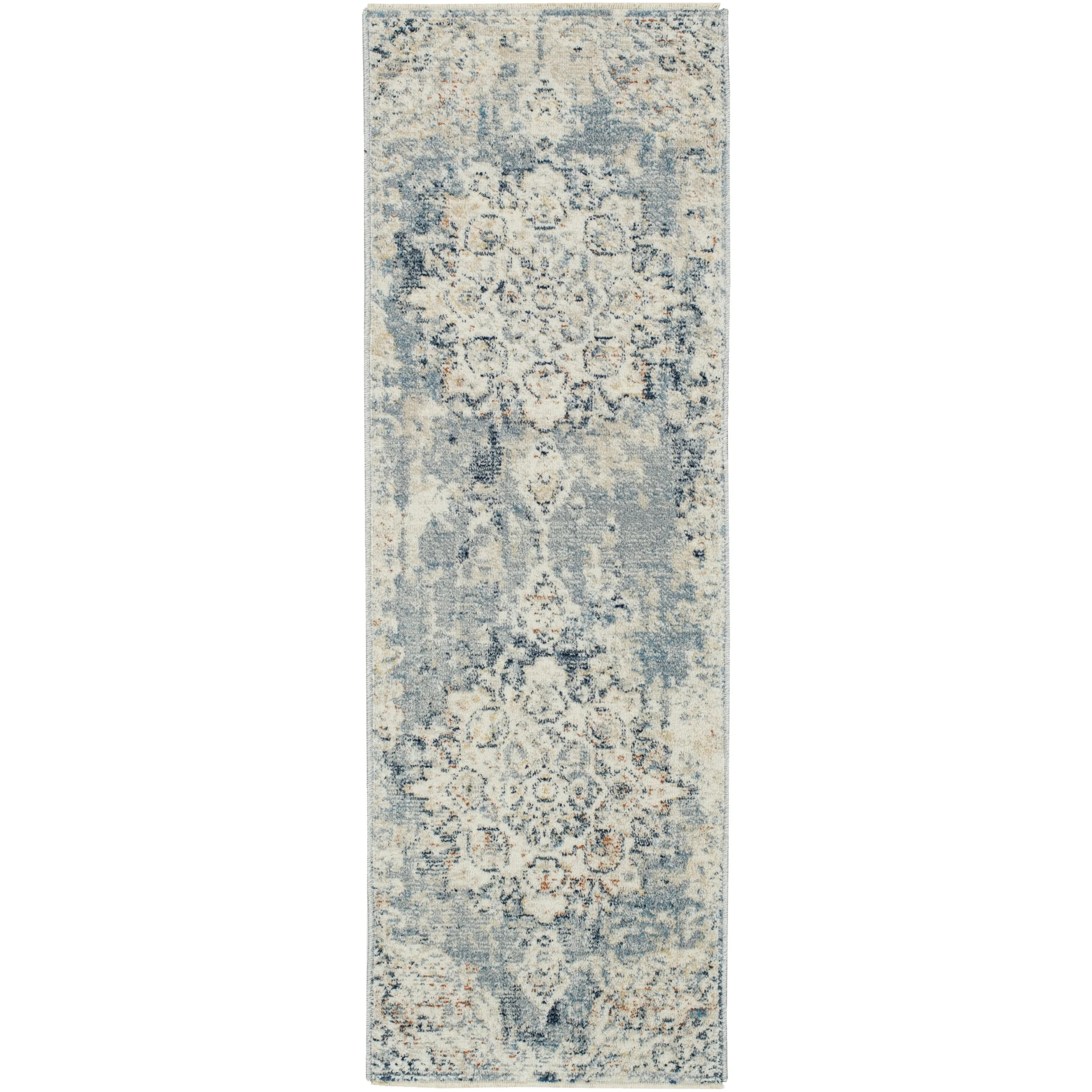 Mainstays Persian Fringe Runner Area Rug, Ivory, 1'8" x 5' - Walmart.com | Walmart (US)