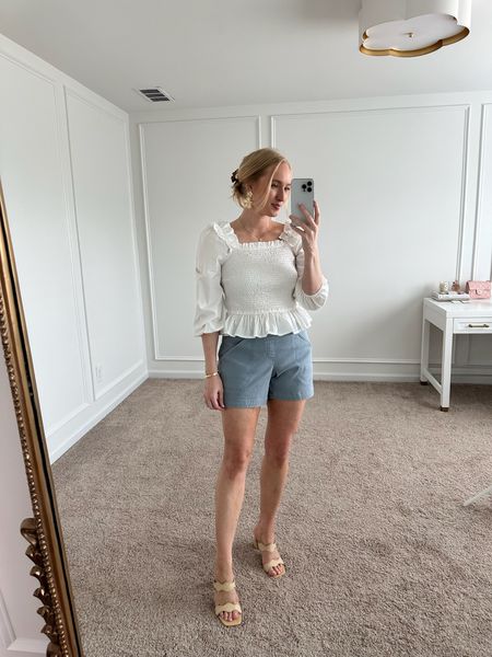 I will be wearing these Spanx shorts on repeat this spring and summer! The fit is so flattering! You can dress them up or wear them casually! Wearing size medium. Use my code AMANDAJOHNxSPANX for 10% off! 
Spring outfits // date outfits // spring and summer shorts // casual outfits // Spanx fashion 

#LTKSeasonal #LTKFestival #LTKstyletip