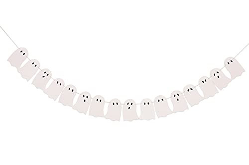 Halloween Ghost Garland - Scary Halloween Decoration, Ghost Banner, Hallowee Decorations Indoor, Haunted House Decor(16 pcs) | Amazon (US)