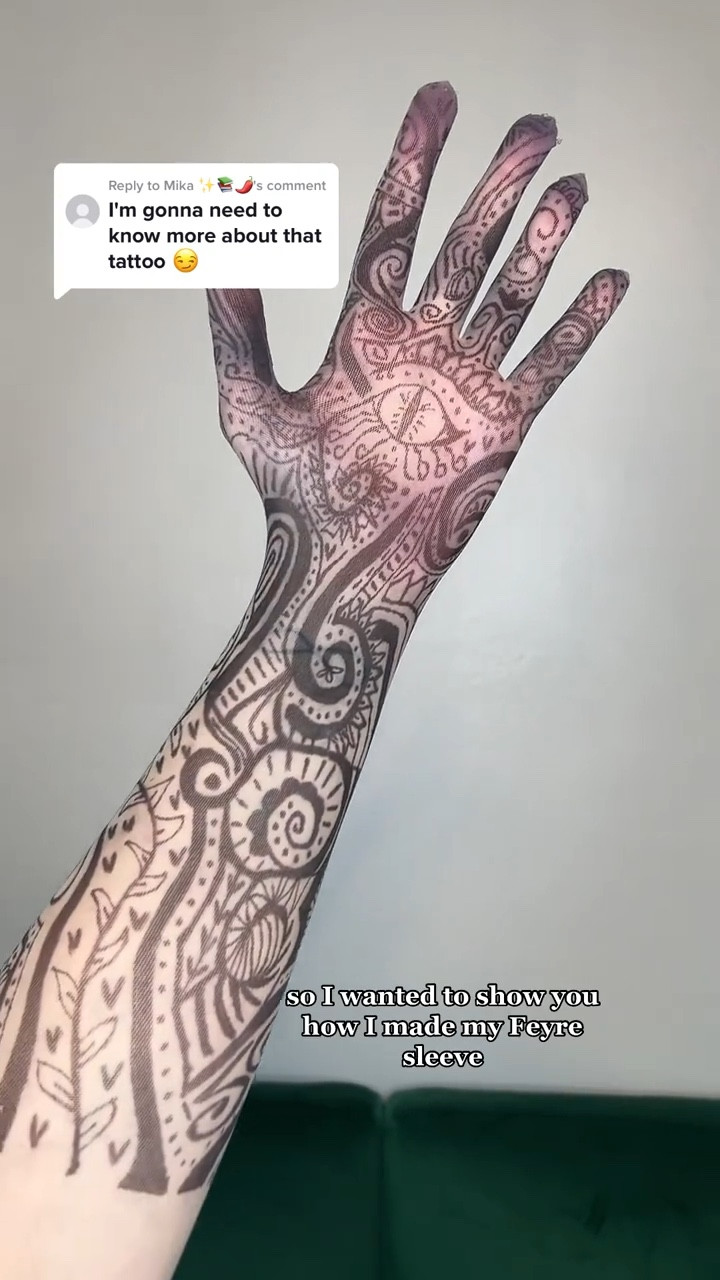 how I made my ACOTAR Feyre cosplay tattoo sleeve 🖤

#LTKfindsunder50 #LTKfindsunder100 #LTKVideo