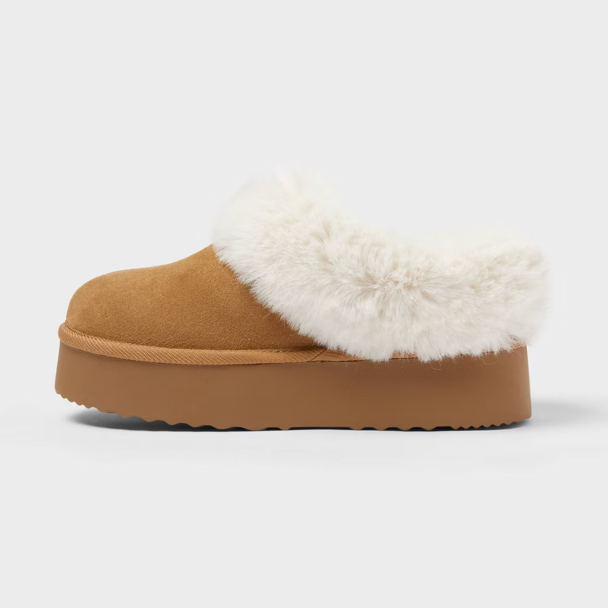 Women's Tacoma Platform Clog Slippers - Wild Fable™ Brown | Target