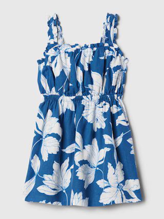 babyGap Linen-Blend Tank Dress | Gap (US)
