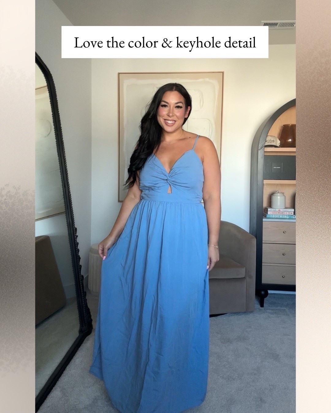 Midsize vacation outfits as a size 14/16 girly! Love the color & keyhole detail 
-
-
-
Midsize fashion, vacation outfit ideas, beach outfits, resort wear, midsize outfit ideas, swimsuits, maxi dresses, chic style, trendy fashion, ootd

#LTKSeasonal #LTKootd #LTKMidsize