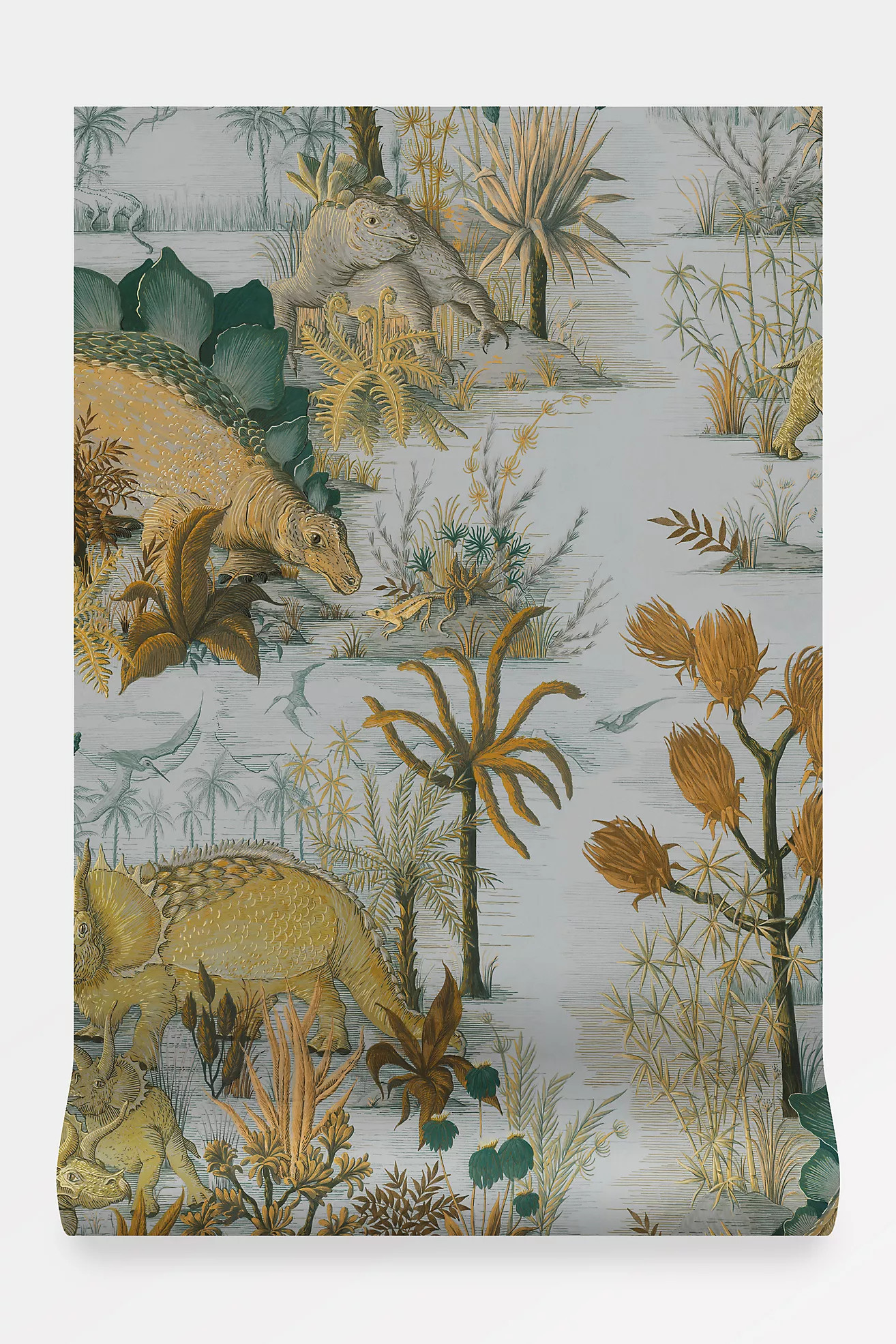 House of Hackney Dinosauria Wallpaper | Anthropologie (US)