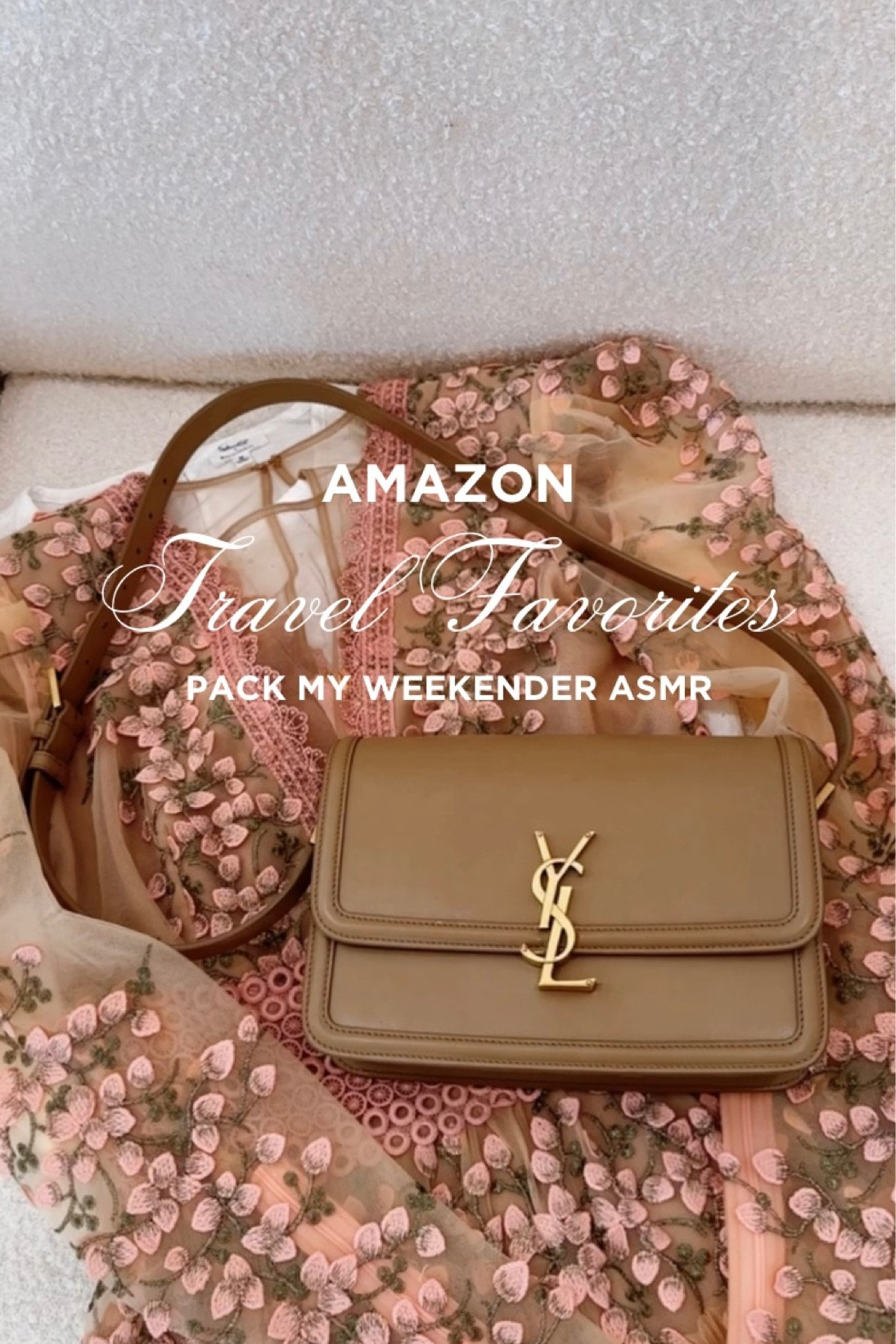 Travel favorites to pack in my weekender bag 