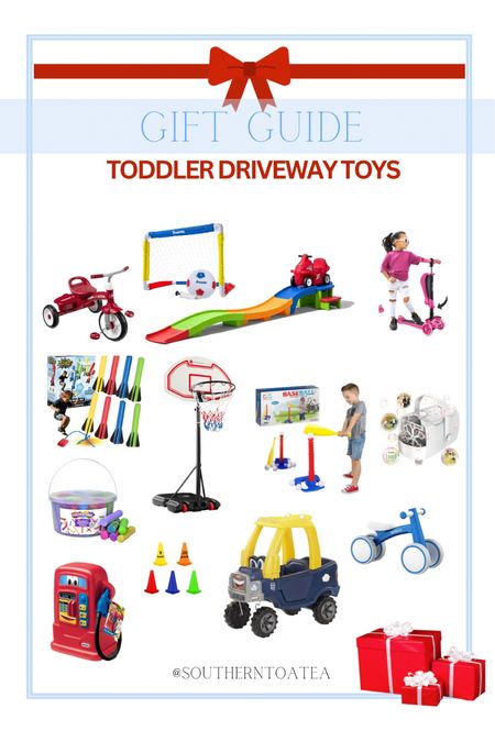 As a mom to two little toddlers, we love love love playing in our driveway! And these toys are on massive repeat every day and provide hours of entertainment a d fun for my kiddos. These would all make great gift ideas for Christmas, Santa, birthdays, anything! My boys love getting outside to play! 

#LTKGiftGuide #LTKCyberWeek #LTKHoliday
