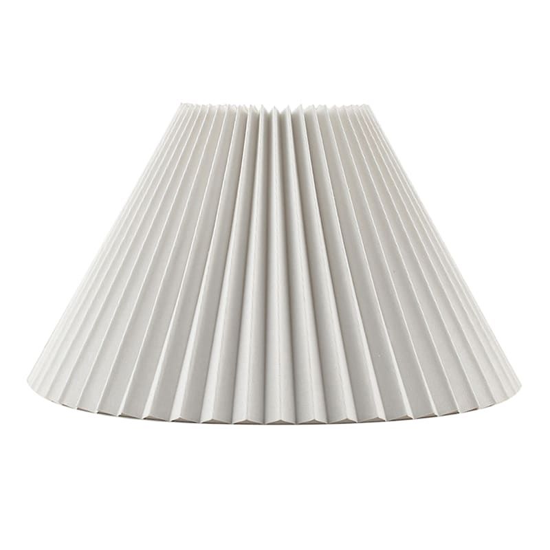 White Pleated Lamp Shade, 9x14 | At Home