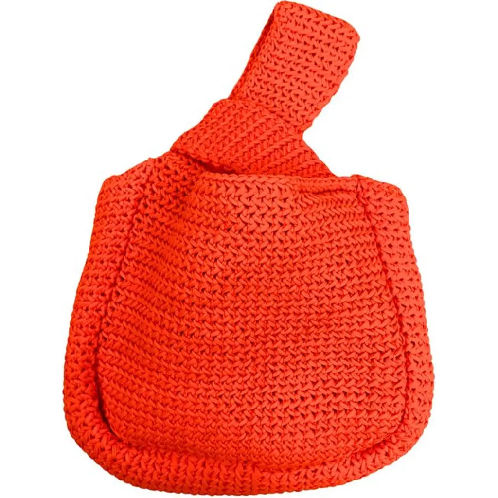 PINK HALEY Mackenzie Knit Clutch in Orange at Nordstrom | Nordstrom