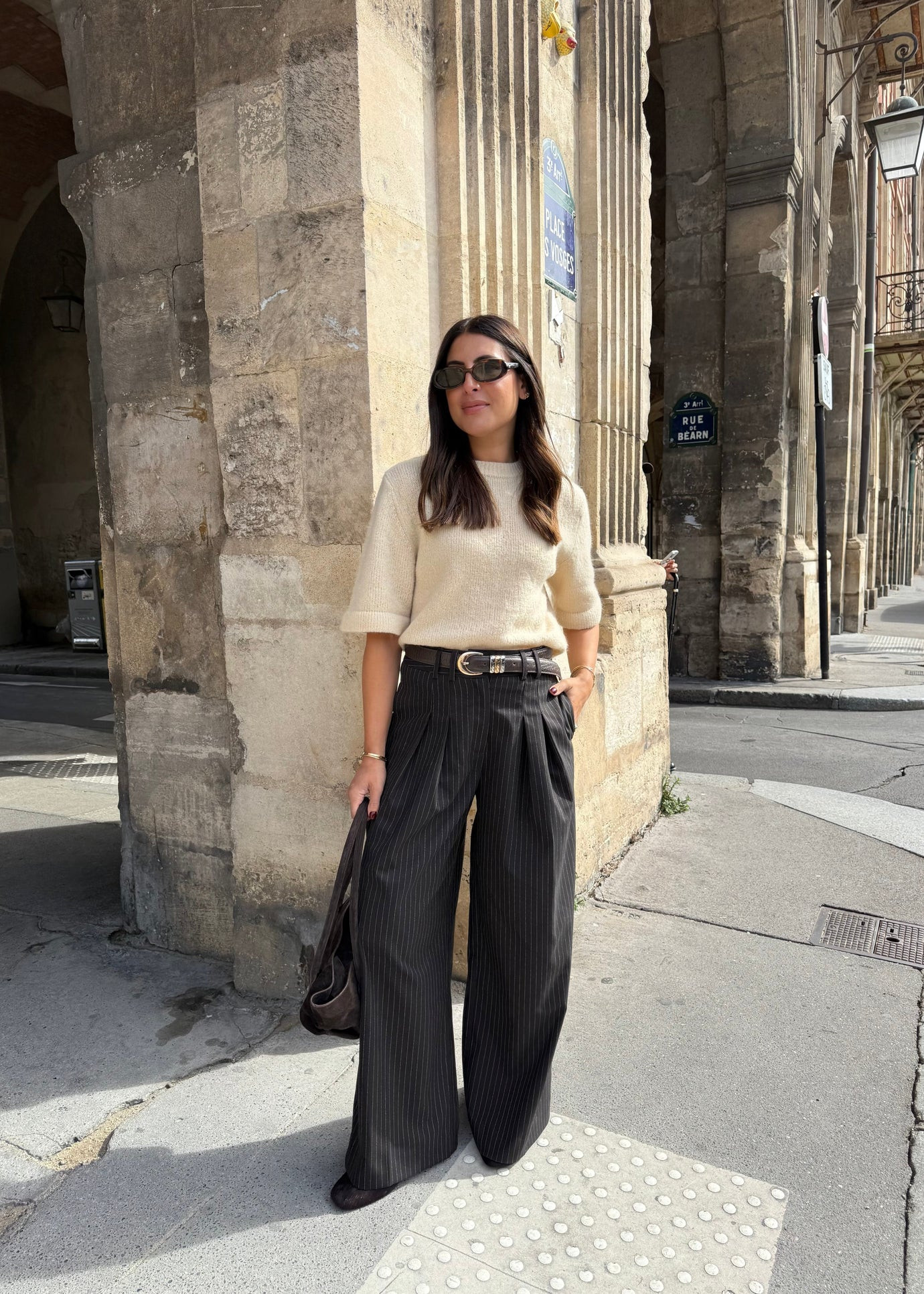 SHORT SLEEVE KNIT - CREAM | WAT The Brand